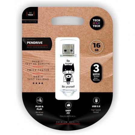 Priego-Mobile-comprar-Pendrive 16GB Tech One Tech Be Super USB 2.0