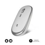 Priego-Mobile-comprar-Ratón Inalámbrico Subblim Wireless Mini/ Hasta 1600 DPI/ Plata