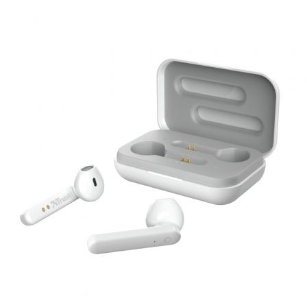 Priego-Mobile-comprar-Auriculares Bluetooth Trust Primo Touch con estuche de carga/ Autonomía 4h/ Blancos