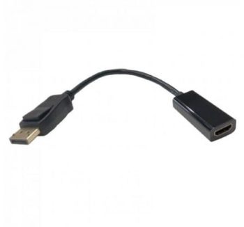 Priego-Mobile-comprar-Cable Conversor 3GO ADPHDMI/ DisplayPort Macho - HDMI Hembra/ 15cm/ Negro