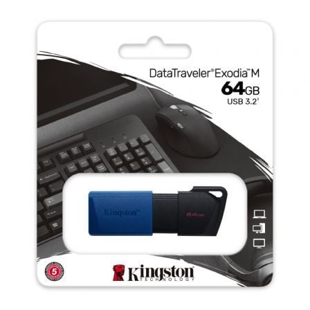 Priego-Mobile-comprar-Pendrive 64GB Kingston DataTraveler Exodia M USB 3.2