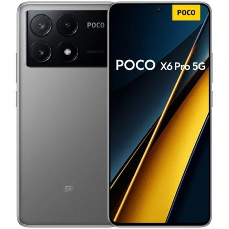 Priego-Mobile-comprar-Smartphone Xiaomi POCO X6 Pro 8GB/ 256GB/ 6.67"/ 5G/ Gris