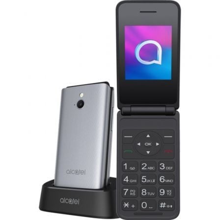 Priego-Mobile-comprar-Teléfono Móvil Alcatel 3082X Plata Metálico